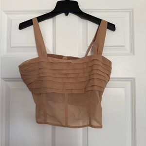 Abercrombie & Fitch Corset Style Top
